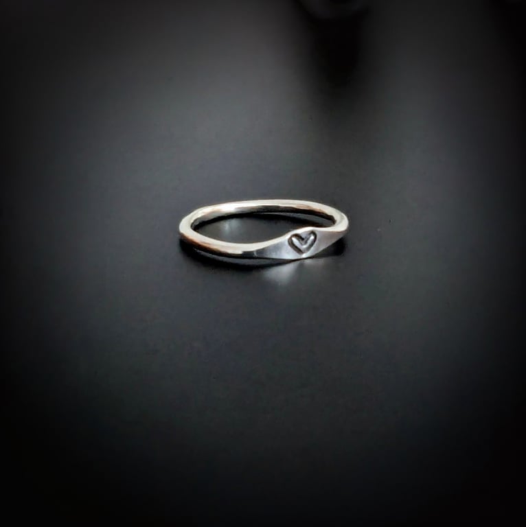 Sterling Silver Heart ring