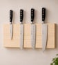 Handmade Wooden Magnetic Knife Block - Solid Wood Kitchen Knife Holder - Made in - Image 4