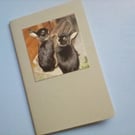 Mini Notebook featuring Bunny Photo Rabbit Picture