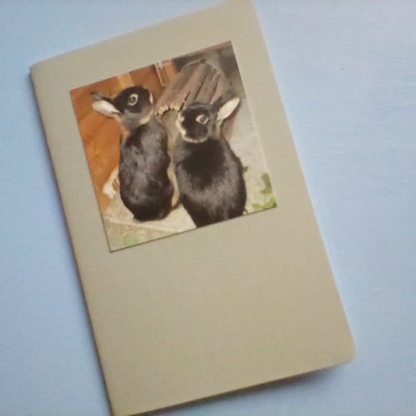 Mini Notebook featuring Bunny Photo Rabbit Picture
