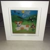 Needle Felted Dog Picture