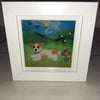 Needle Felted Dog Picture