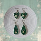 Folk art earrings 