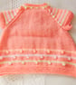 Hand Knitted 3 Piece Dress Pants and Socks Set for a Baby Girl, Baby Shower Gift - Image 3