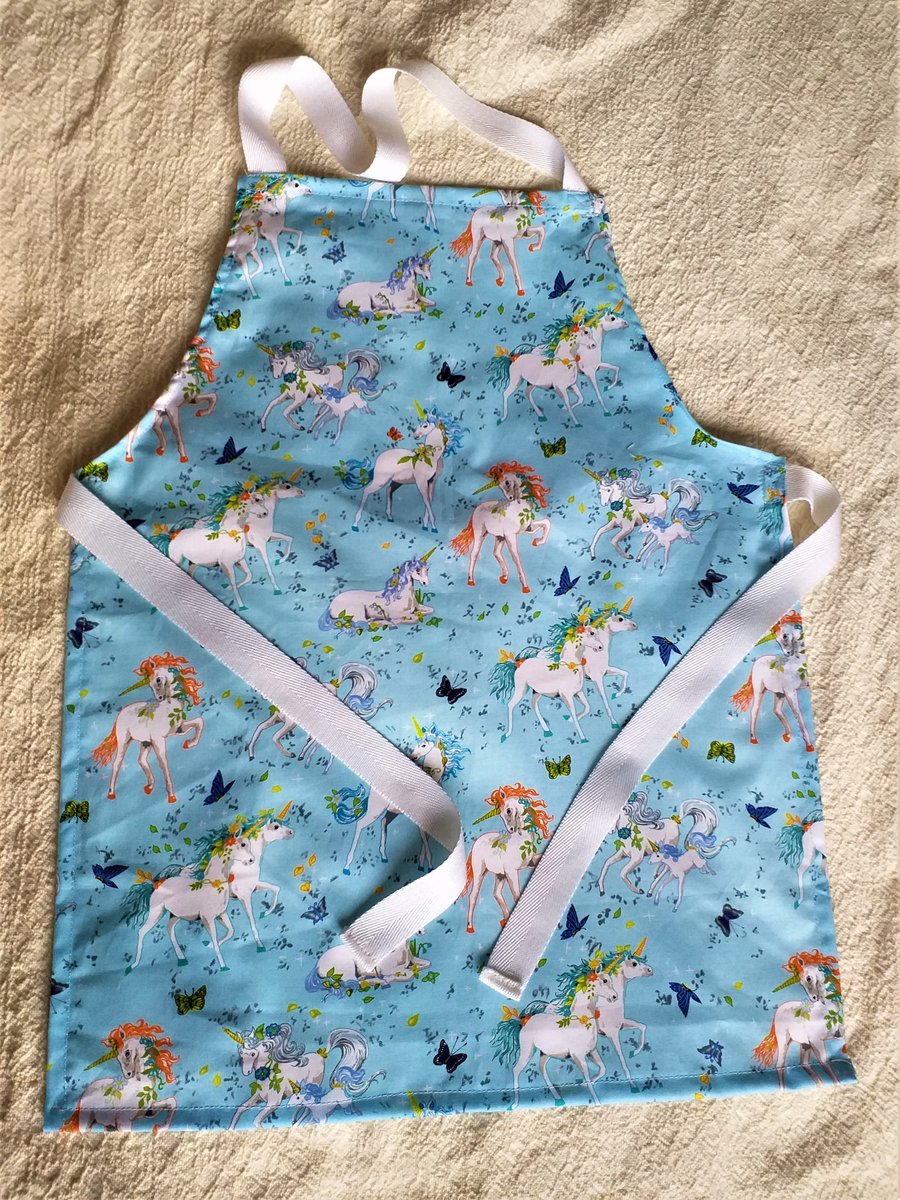 NOT FOR GENERAL SALE - Unicorn Apron age 5-8 years