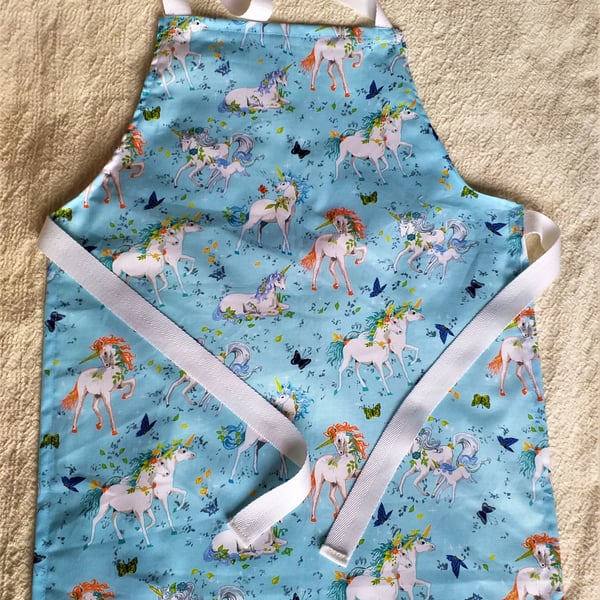 NOT FOR GENERAL SALE - Unicorn Apron age 5-8 years