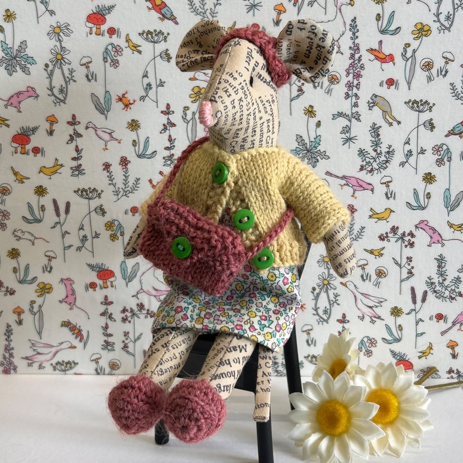 Handmade Little Cloth Mouse