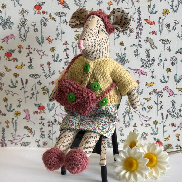 Handmade Little Cloth Mouse
