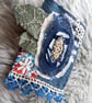 The blue flower scrappy brooch - Image 4