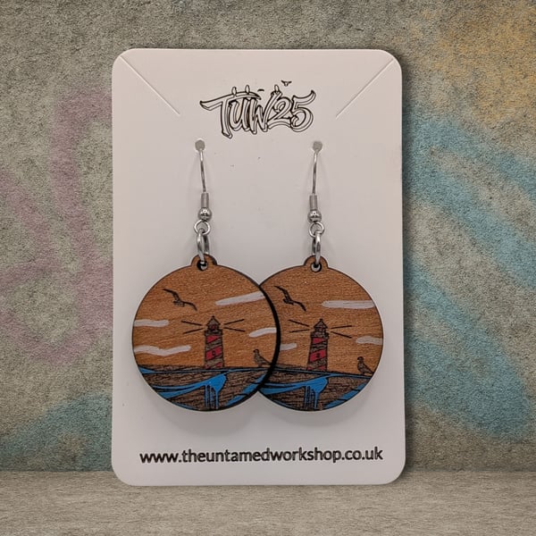 Lighthouse Seaside Earrings