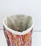 Funky and functional textile plant pot holder - Image 5