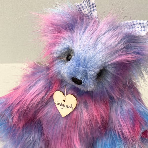 SOLD Reserved for JO, collectable artist bear, one of a kind heirloom teddy bear