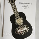 Black and Silver Guitar - Have a terRIFFic time 