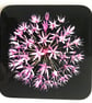 Pink Allium Flower Coaster  - Image 1