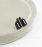 Titanium studs Tin mine house stud earrings - Cornwall - Cornish - Kernow  - Image 3