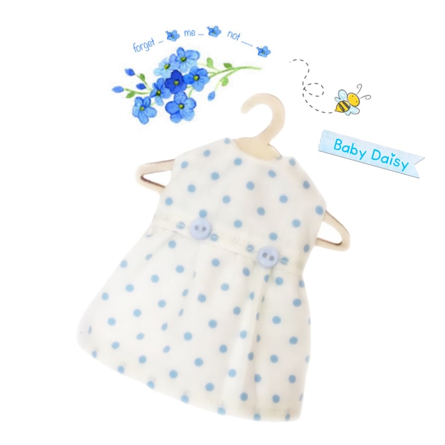 Blue Spot Dress