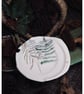 The Fern Leaf Plate - Autumn Series
