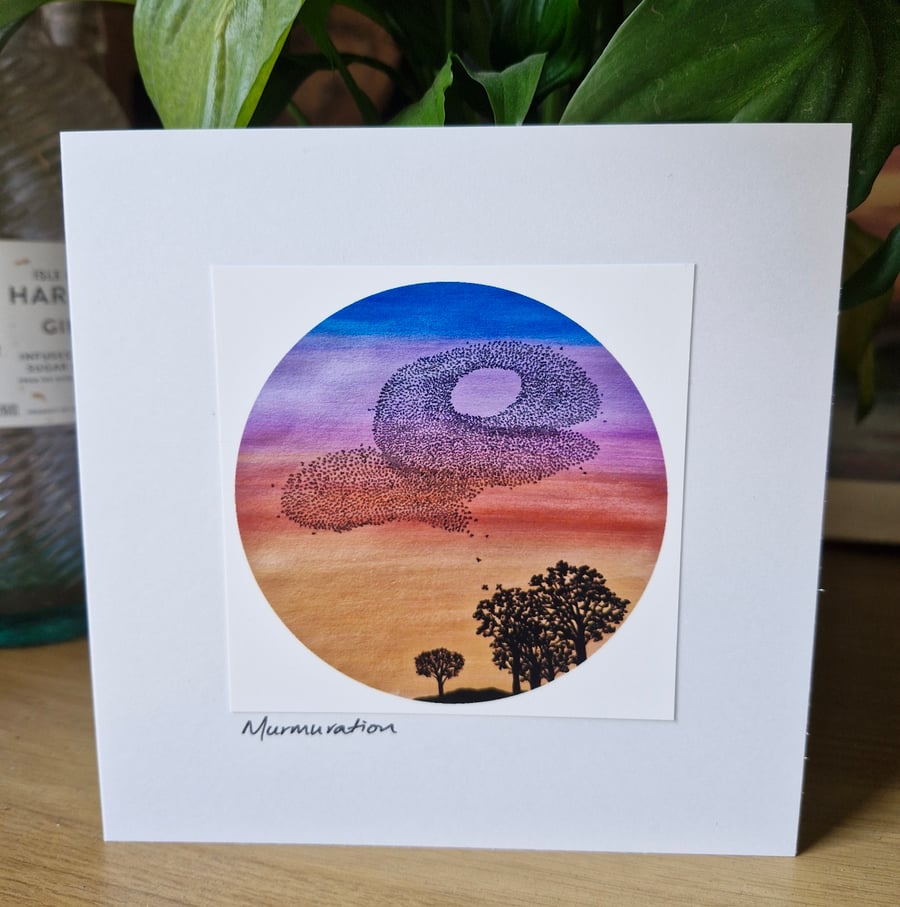 Murmuration Card