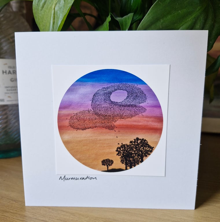 Murmuration Card