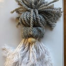 Gilbert the Festive Hanging Gnome with grey hat