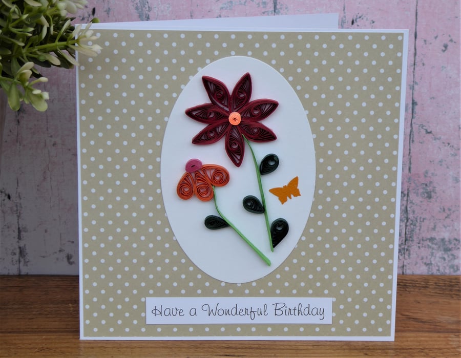 C4679    Have a wonderful birthday Card