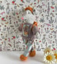 Handmade Little Cloth Mouse - Image 1