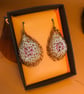 Teardrop drop earrings - Image 8