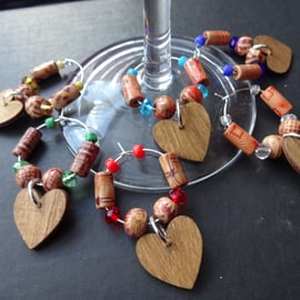 Wine Glass Charms   (free UK postage)