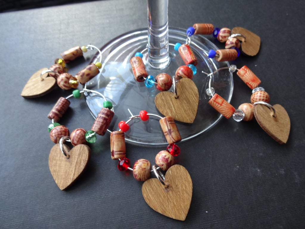 Wine Glass Charms   (free UK postage)
