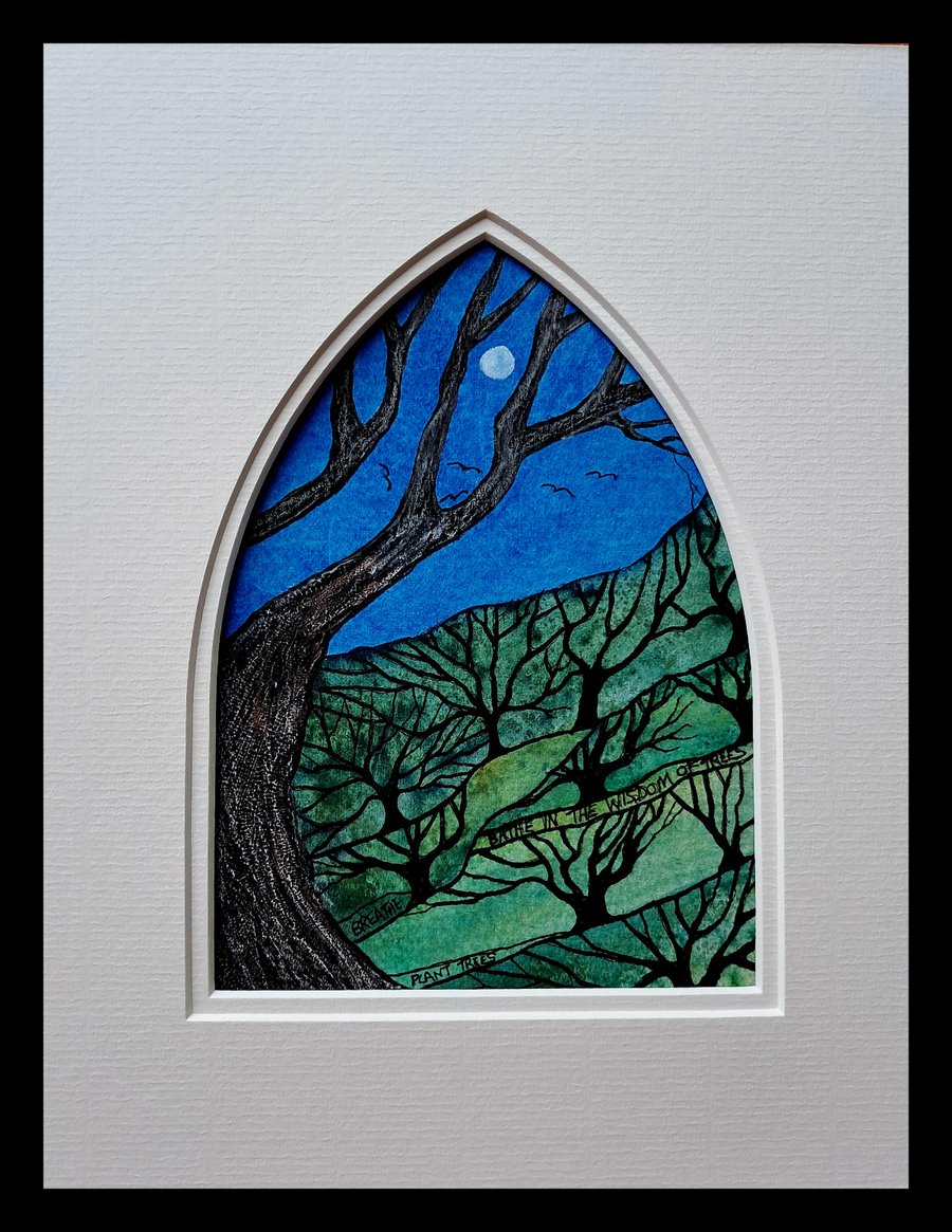 More Trees, an original painting