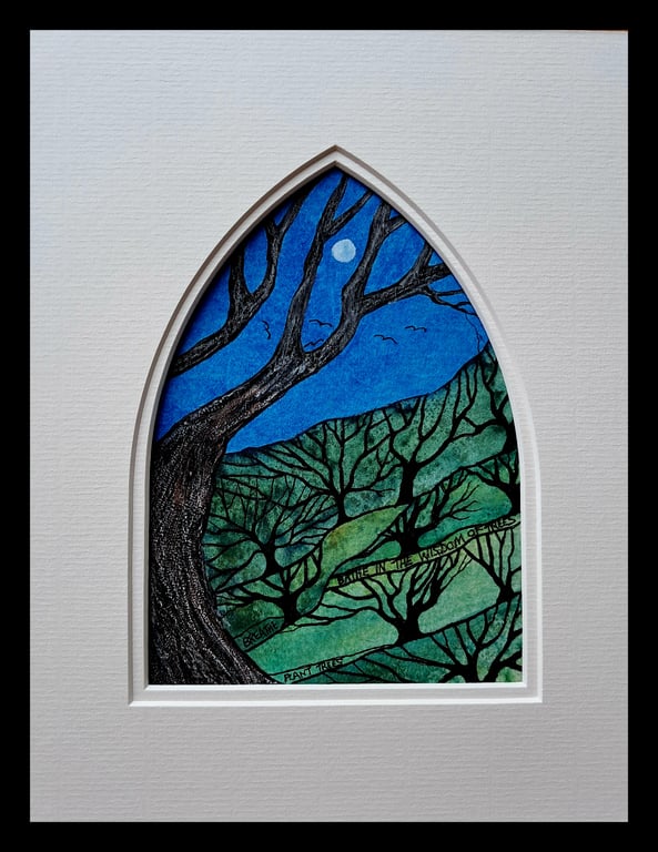 More Trees, an original painting