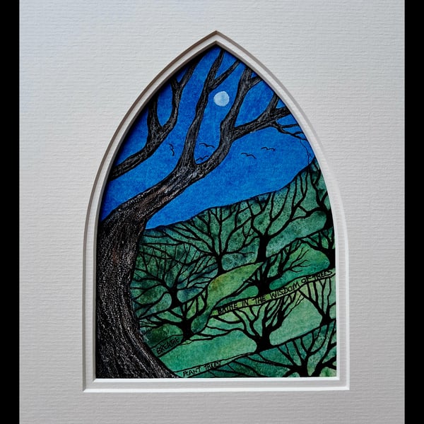 More Trees, an original painting