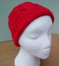 Red Pull on Hat - Image 3