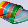  Sale-Fused glass mini rainbow bridge- seconds sunday
