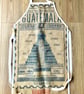 Bib Apron Made With An Old Coffee Sack - Handmade Upcycling