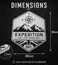 Expedition Badge Set – Personalised Aluminium Campervan Plaques - Image 5