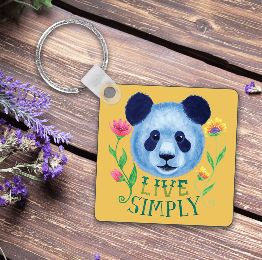 Panda Keyring