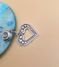 Turquoise Shell and Heart Pendant with Matching Earrings, Gift for Her - Image 5