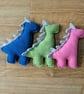 RESERVED FOR G B  Dinosaur, Crochet Toy, Baby Gift, Cotton yarn - Image 3