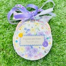 If Teachers Were Flowers I'd Pick You, Teacher Thank You, Floral Embroidery Hoop
