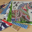 Six Different Paper Napkins