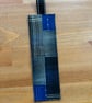 Patchwork bookmark is blue