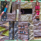 Fidget quilt for people with Alzheimer's or dementia