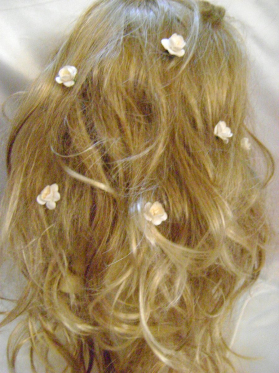 Six Cherry Blossom Hairpins