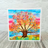 Tree of Life Art Greetings Card