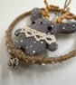 Miniature Jackalope Hoop Art Hanger - Image 8