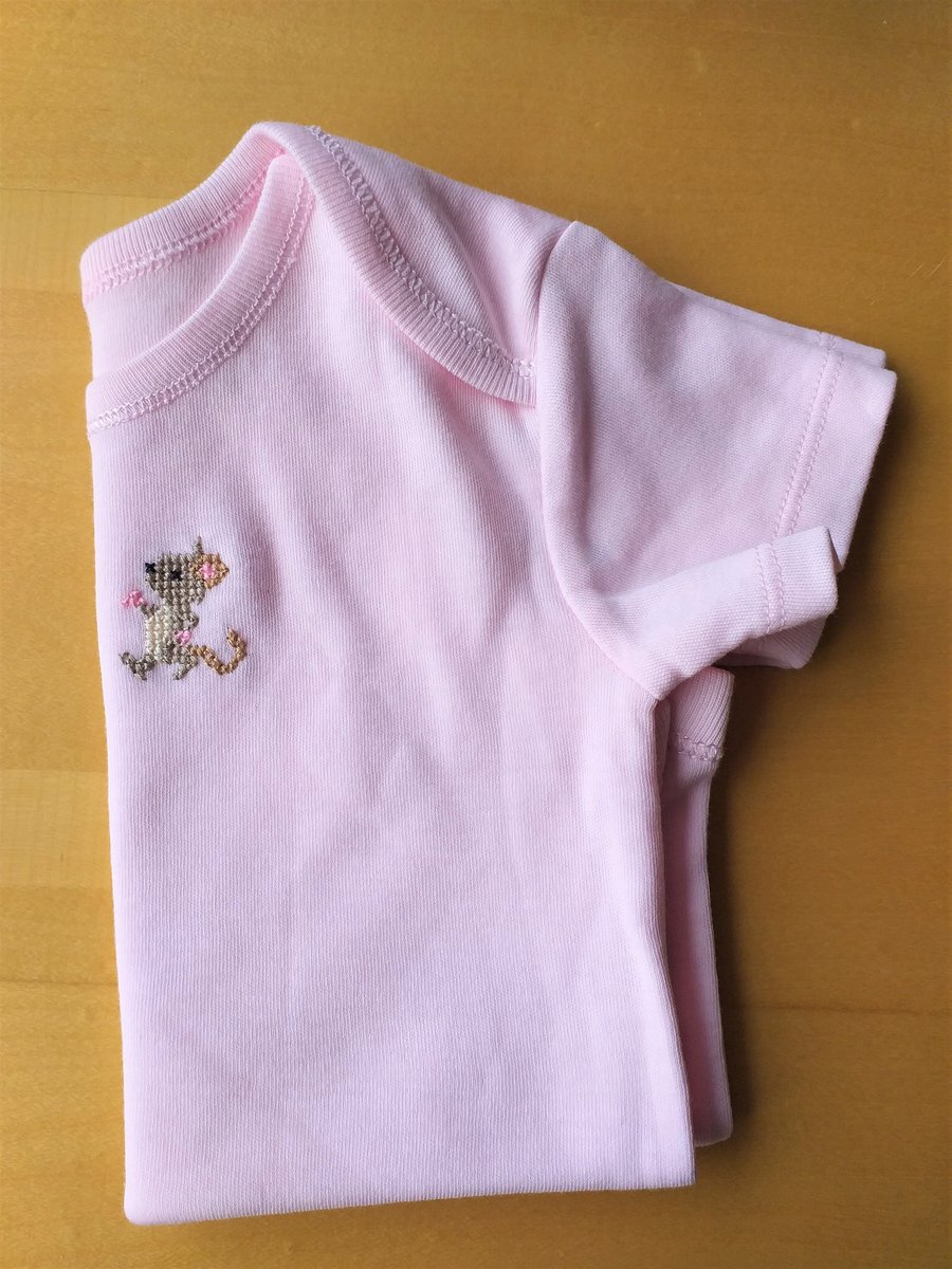 Pink Mouse Vest age 9-12 months