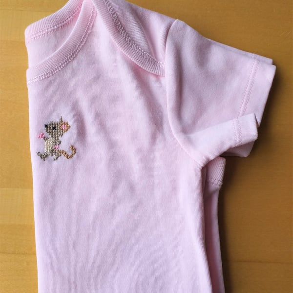 Pink Mouse Vest age 9-12 months