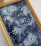 Bamboo Serving Tray - Resin TieDye - Image 1