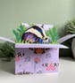 Badger Card; Personalised, birthday or blank. Gift card for wildlife lover - Image 3
